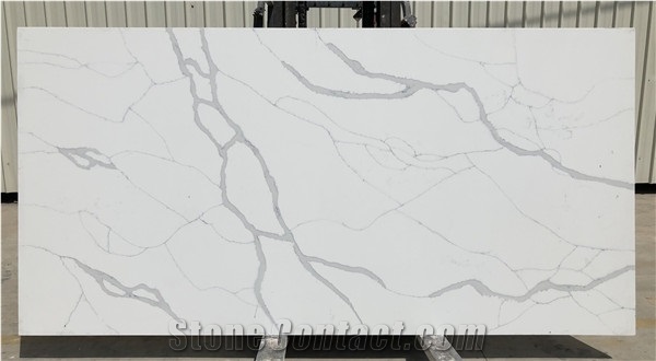 Engineered Stone Calacatta Quartz Stone Slabs