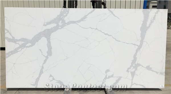 Engineered Stone Calacatta Quartz Stone Slabs