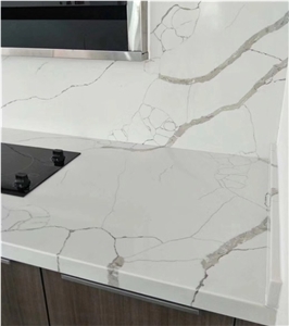 Goldtop Calacatta White Countertop for Kitchen