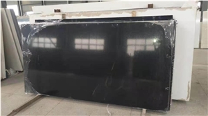 Goldtop Pure Black Quartz Countertops