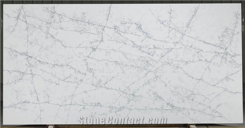 Grey Quartz Slab Artificial Stone
