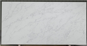 Grey Quartz Slab Artificial Stone