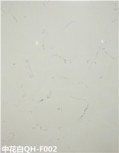 High Quality Made Calacatta White Quartz Slabs