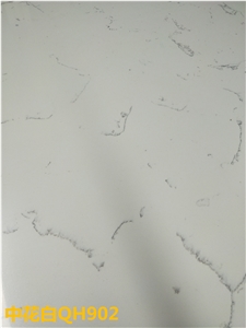 High Quality Made Calacatta White Quartz Slabs