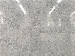 Hot Calacatta Grey Quartz Slabs for Countertops