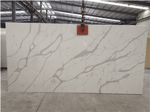 Hot Sale Quartz Calacatta Slabs and Countertops