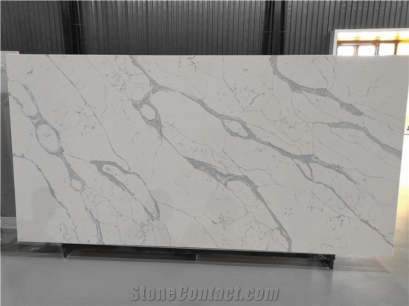 Hot Sale Quartz Calacatta Slabs and Countertops