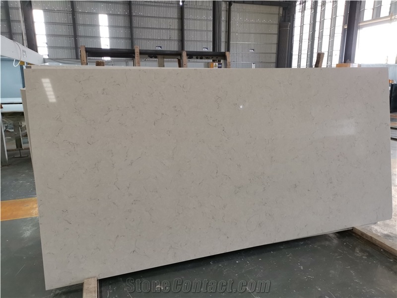 Light Brown Artificial Quartz Stone Slabs Price