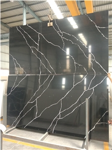 New Black Calacatta Quartz Slabs