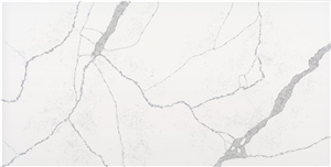 Quartz Stone White Calacatta Quartz Slabs