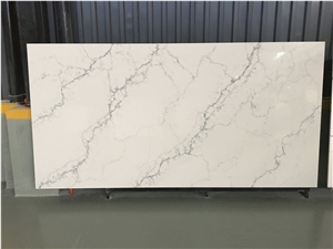 Quartz Stone White Calacatta Quartz Slabs