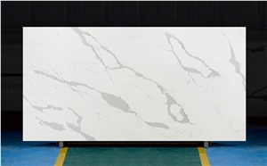 Quartz Stone White Calacatta Quartz Slabs