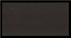 Small Black Grain Quartz Bathroom Slab