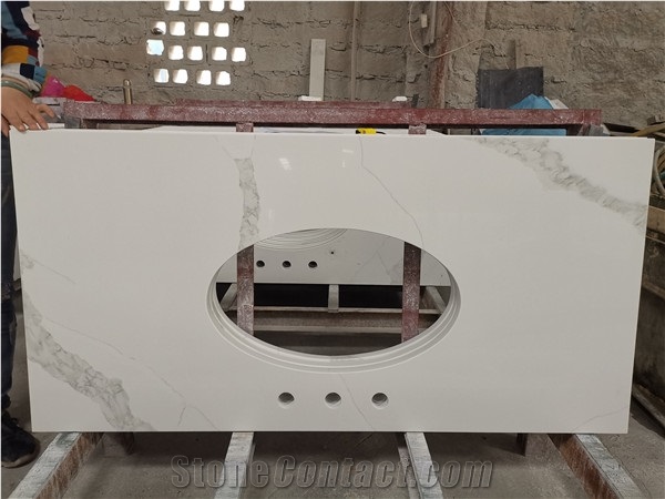 White Quartz Countertop