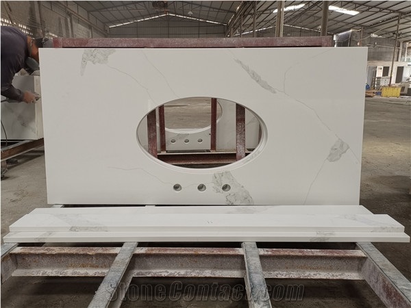 White Quartz Countertop
