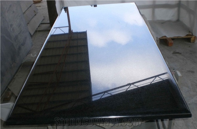 Absolute Black Granite Kitchen Countertop