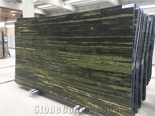 Brazil Verde Bamboom Quartzite Green Table