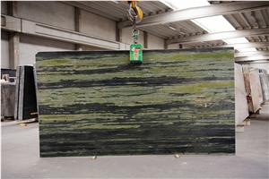 Brazil Verde Bamboom Quartzite Green Table