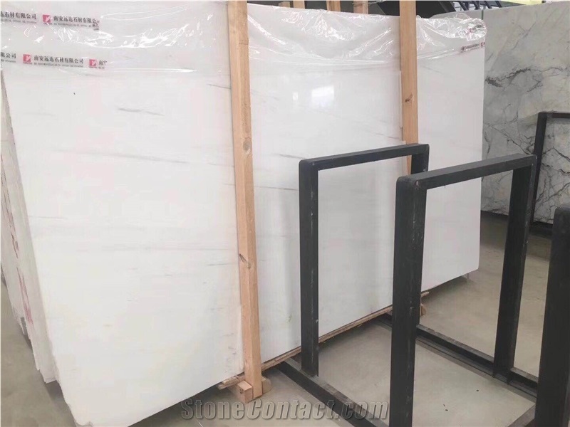 Dolomite Super Glacier White Marble Slabs