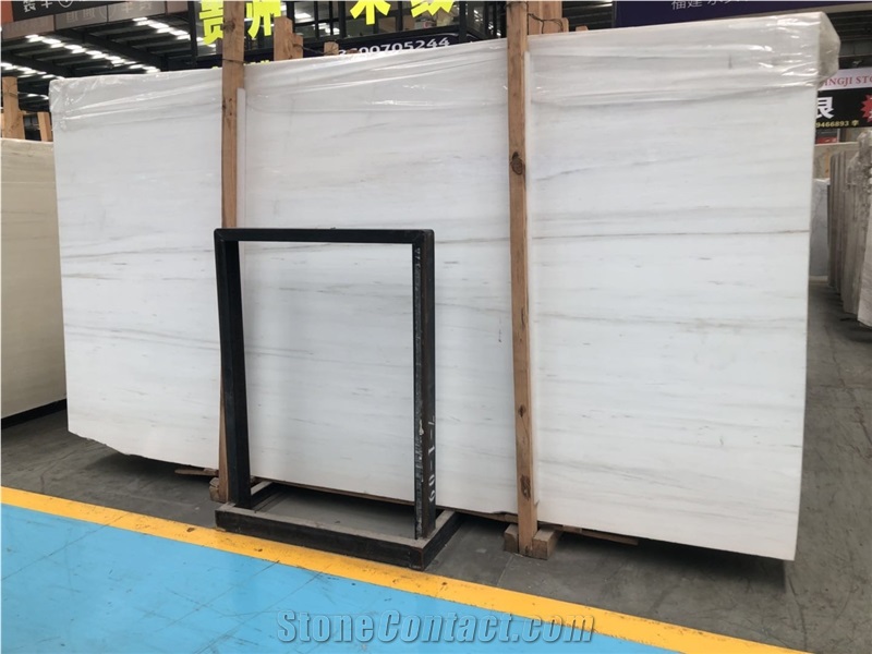 Dolomite Super Glacier White Marble Slabs
