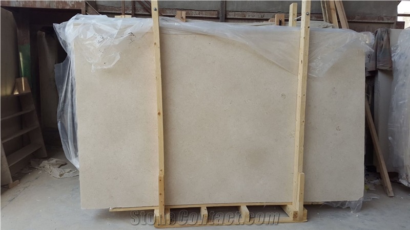Egypt Galala Beige Marble Polished Slab Tile