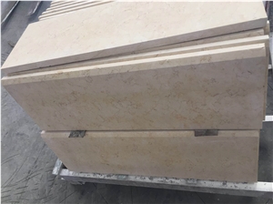 Egypt Galala Beige Marble Polished Slab Tile