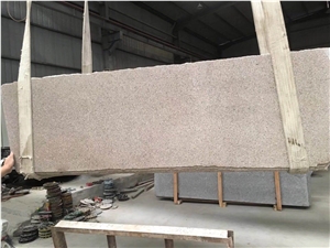 Flamed Polished Granite Shrimp Red G681 Lath Slab