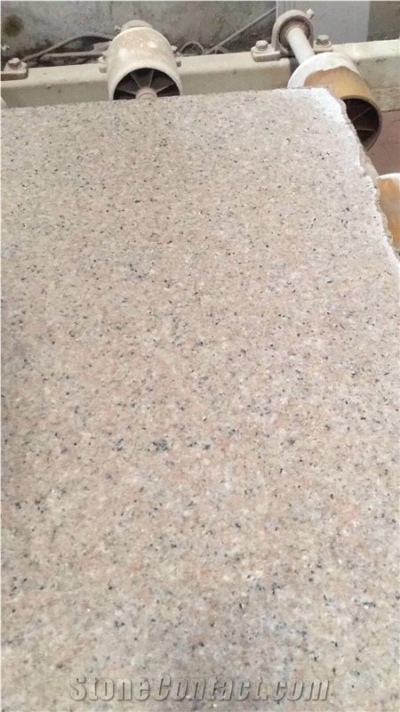 Flamed Polished Granite Shrimp Red G681 Lath Slab