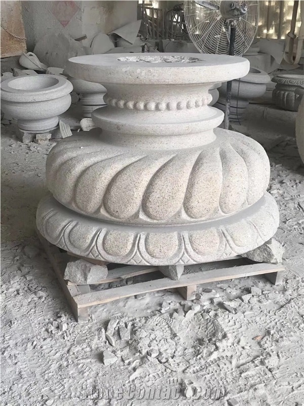 Hand Carved Garden Statue by Various Granite