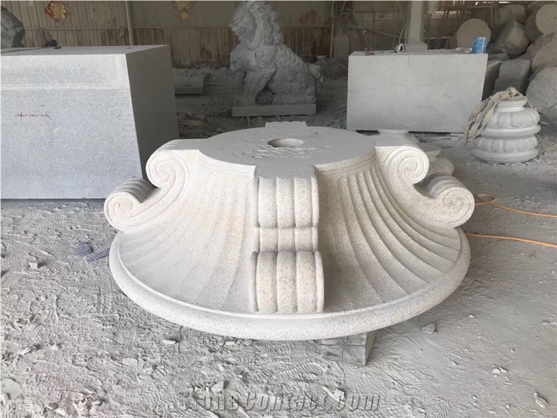 Hand Carved Garden Statue by Various Granite