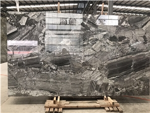 Venice Brown Fantasy Marble Polished Slabs