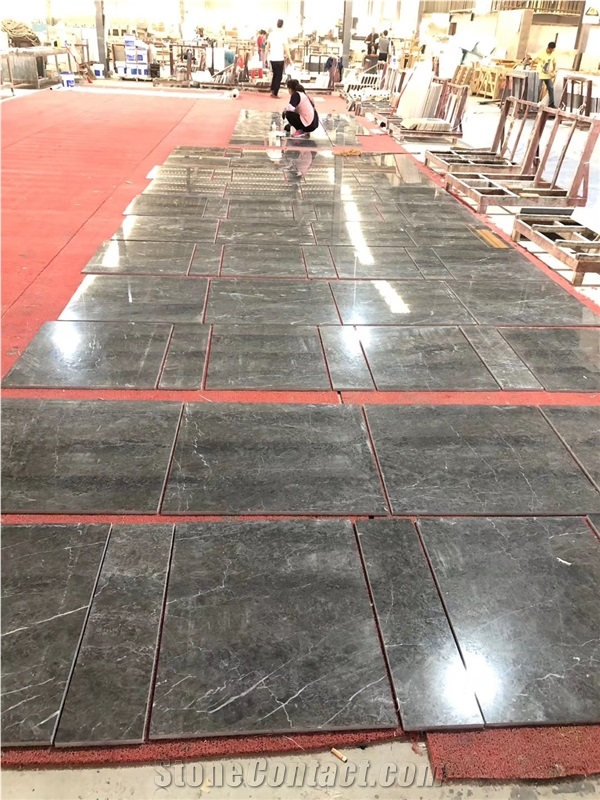 Wyndham Grey Marble Tiles Design Flooring