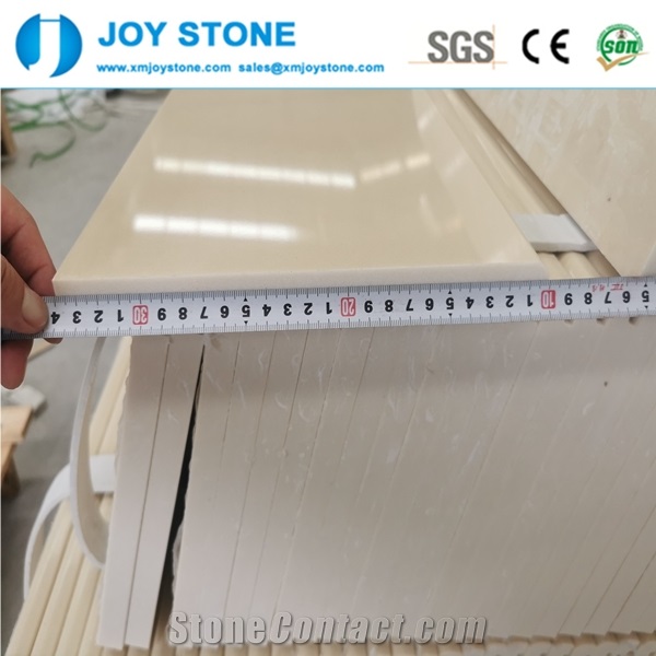 Cheap Artificial Marble Light Beige Window Sill