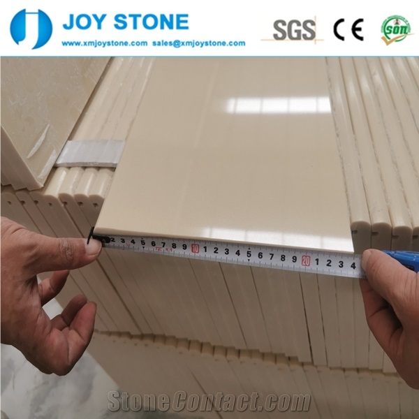 Cheap Artificial Marble Light Beige Window Sill