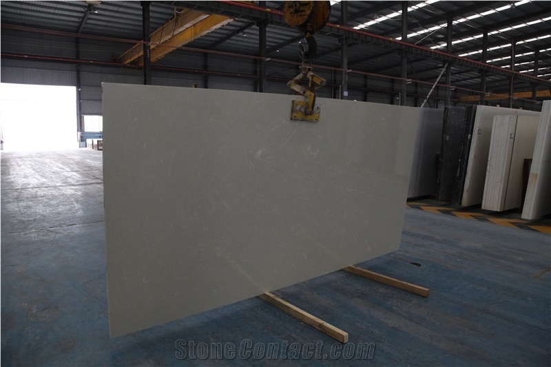 Beige Artificial Stone Slabs for Floor Tiles