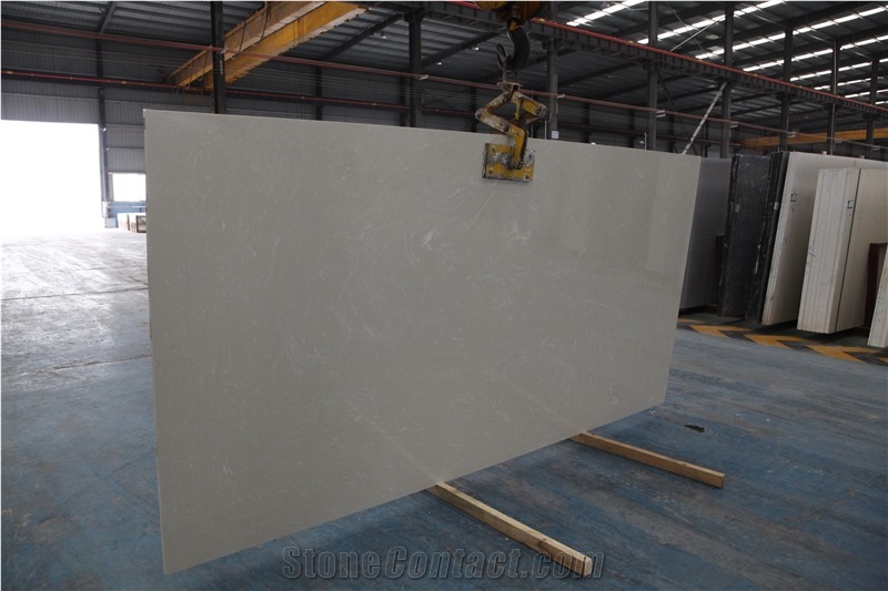 Beige Artificial Stone Slabs for Floor Tiles