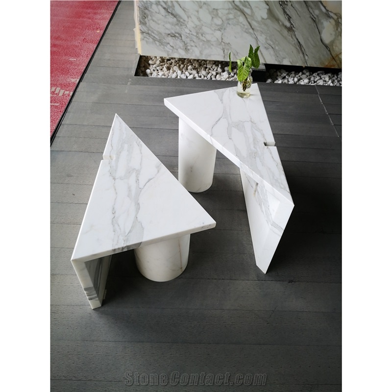 Calacatta Gold Marble Table