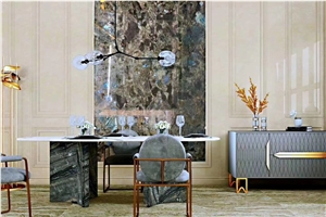 Labradorite Blue Granite Walling