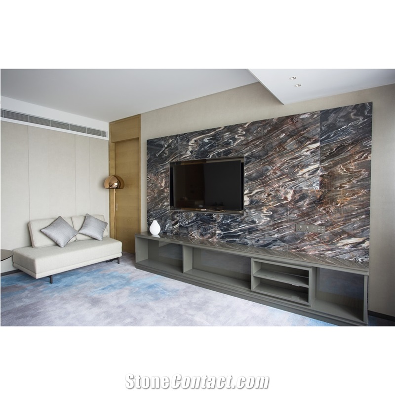 Mystic River Marble Background Walling