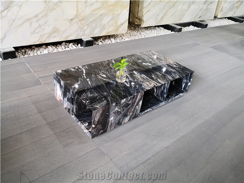 Mystic River Marble Table