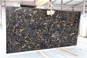 Portoro Artificial Stone Slabs for Flooring Tiles Portoro Artificial Stone Slabs for Flooring Tiles