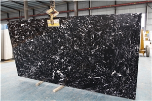 Silver White Dragon Artificial Stone Slab