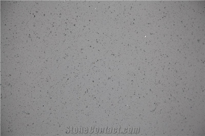 Sliver White Artificial Stone Slabs for Floor Tile