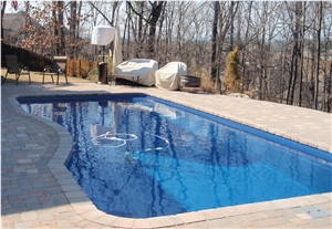 Multicolor Travertine Pool Copings