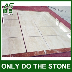 Botticino Venato Beige Marble Tile & Slab Factory