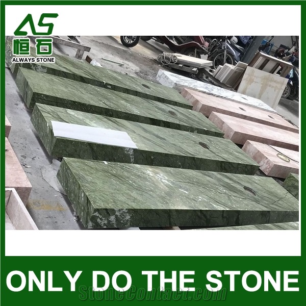 Dandong Green Marble Countertop & Vanity Top