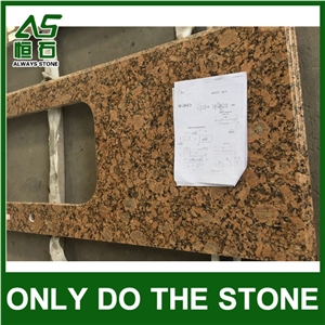 Gold Yellow Giallo Fiorito Granite Vanity Tops Gold Yellow Giallo Fiorito Granite Vanity Tops