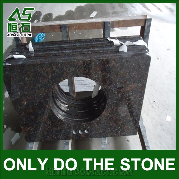 Tan Brown Granite Countertop & Vanitop Factory