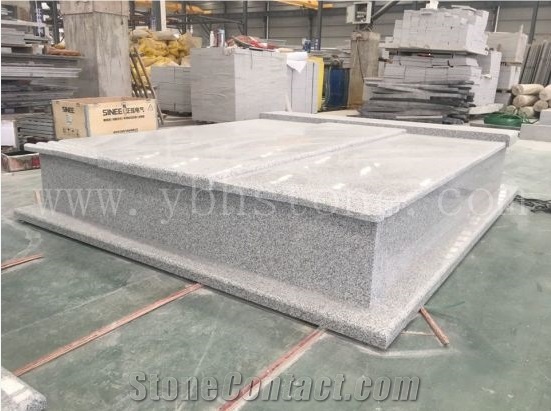 G603/Romania Style Granite Tombstone/Headstone