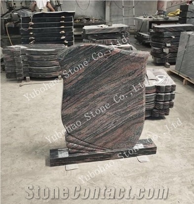Himalaya Red/Engraved Granite Headstone/Tombstone